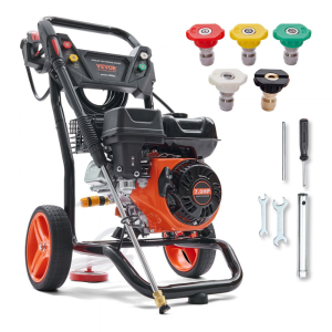 Gas-Powered Garden Pressure Washer